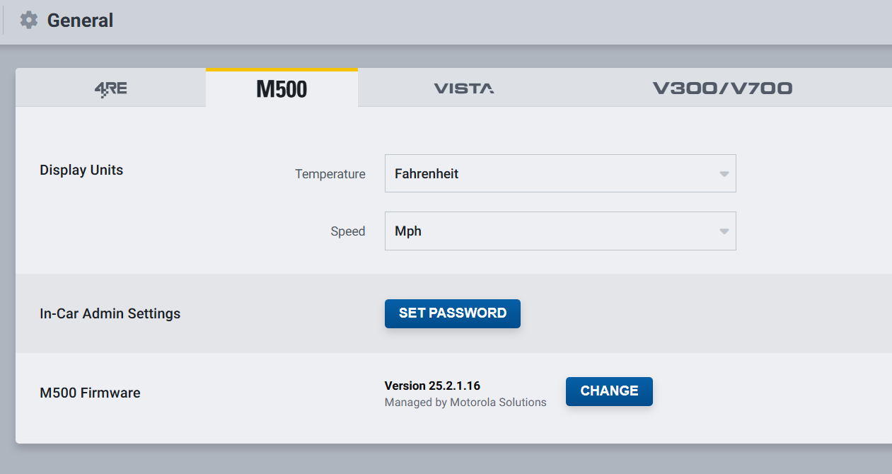 Mobile Video - ICV - M500 - Disabling Pre-Recording Audio