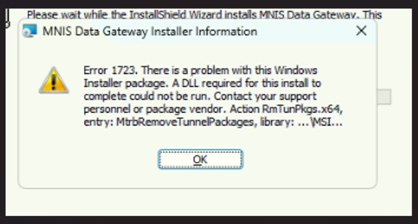 MOTOTRBO - MNIS Application Installation Issue on Windows System