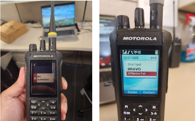 How to restrict a MOTOTRBO radio from registering or roaming to a Site ...