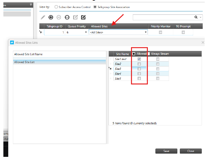 How to restrict a MOTOTRBO radio from registering or roaming to a Site ...