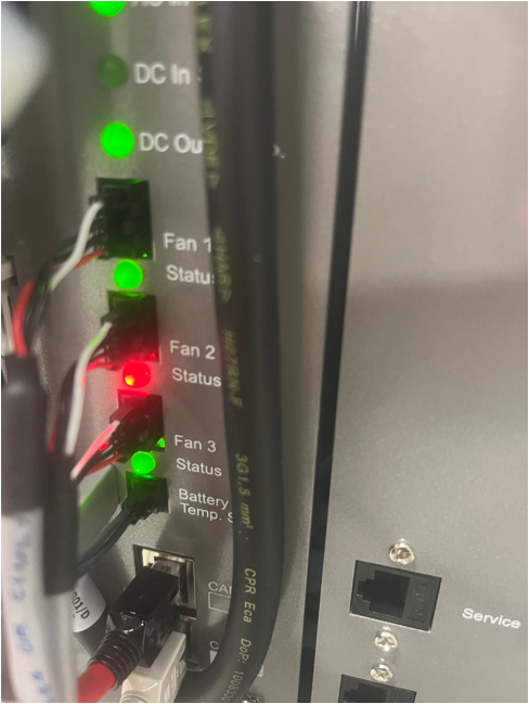 DIMETRA Express MTS2 FAN Alarm