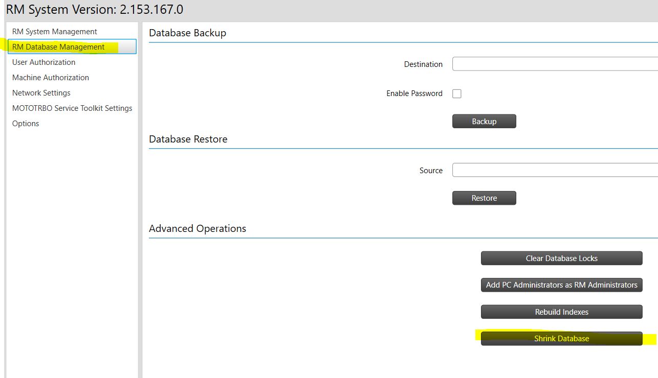 MOTOTRBO : RM Software Error Code #7537 the operation has encountered ...