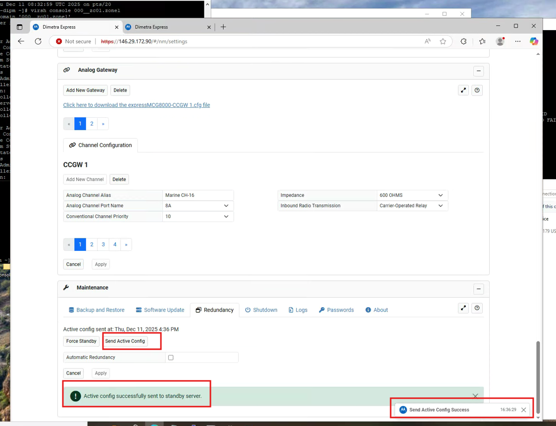 MTS sites goes to Local Site Trunking (LST) mode as soon as the primary ...