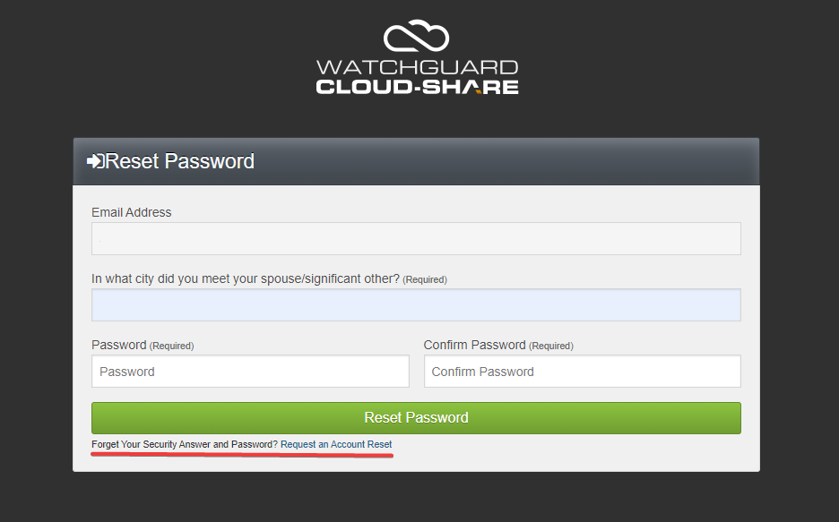 Mobile Video - DEMS - Cloudshare - How to reset Cloudshare password or ...