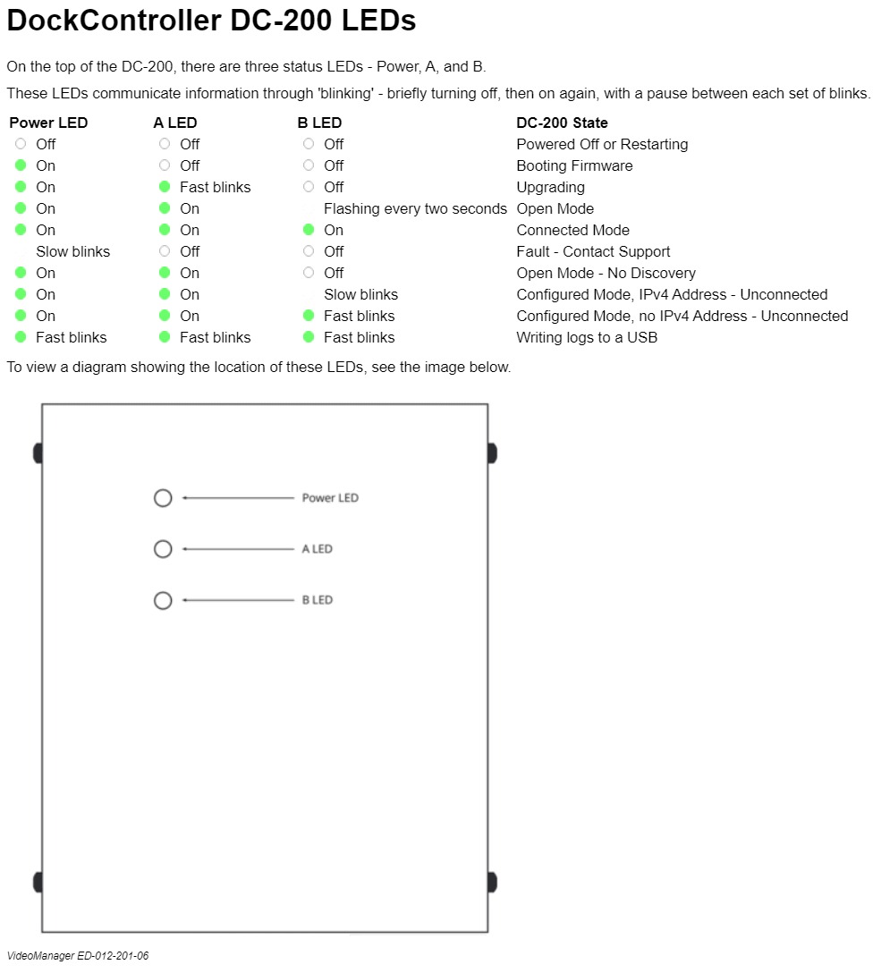 Mobile Video - How to configure the DC-200 (DockController) in