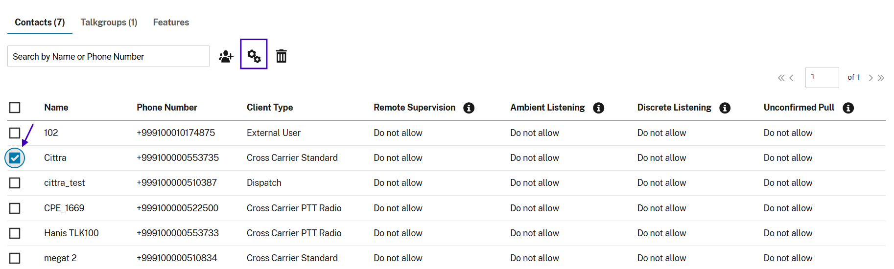 How to enable the emergency cancel option in the dispatcher (SMP)