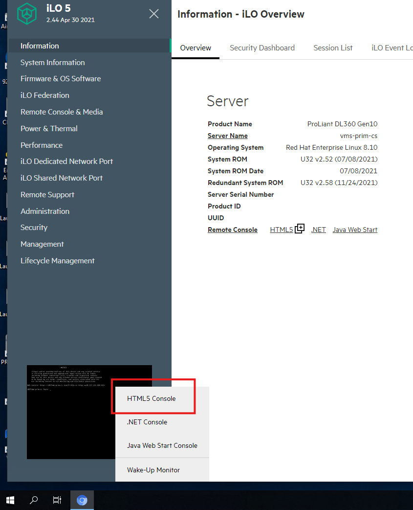 Unable to access Core Server iGAS and Application Servers