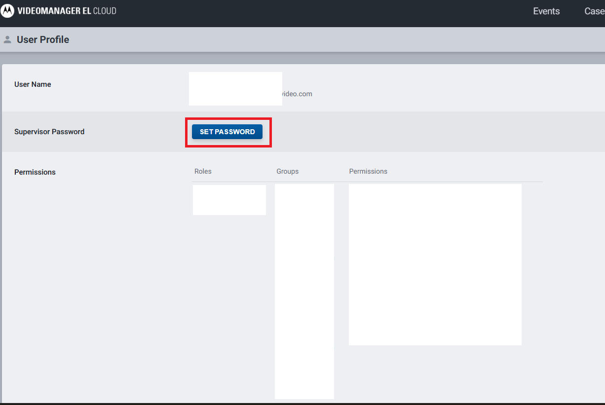 Mobile Video- 4RE: How to Configure Supervisor Passwords in VideoManager