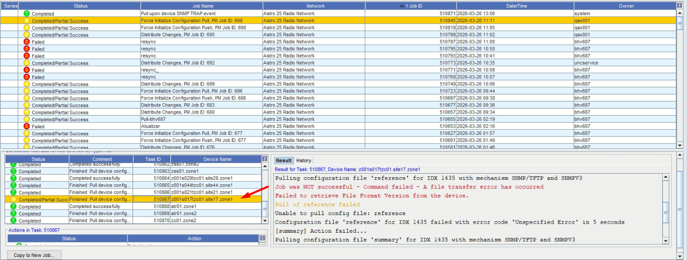 Force initialize process failing, SSH connection verification failed ...