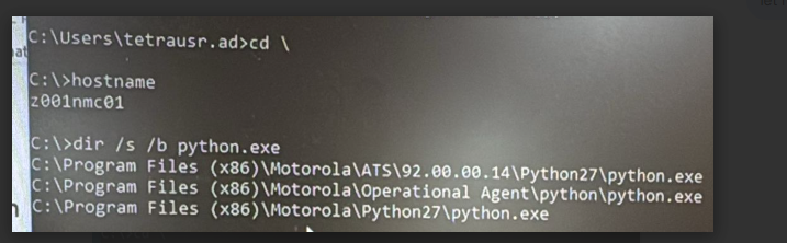 Vulnerability Assessment flagged on unsupported Python and enabled ICMP