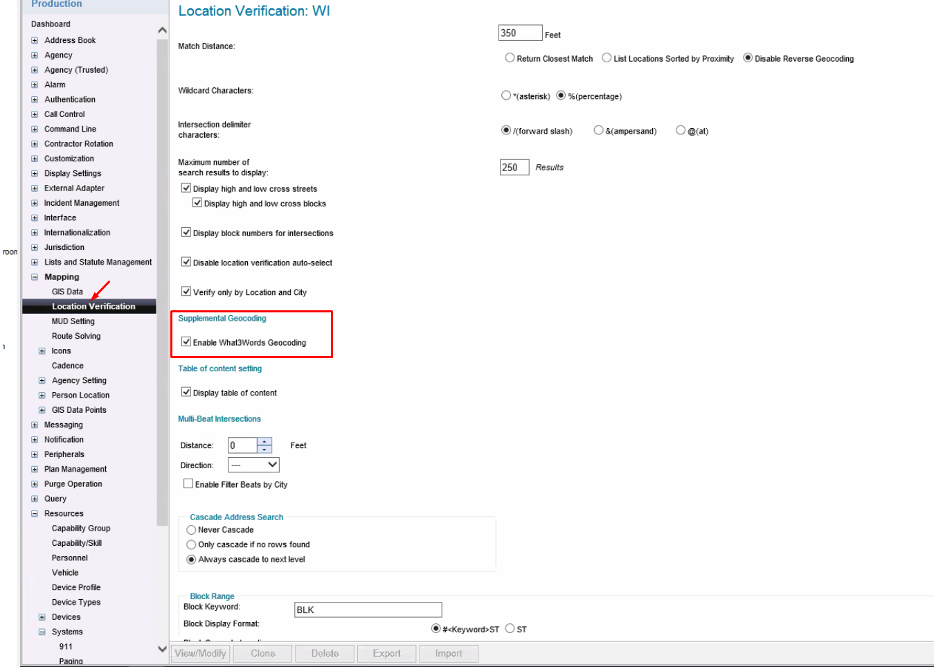P1 CAD: How to enable What3Words in PremierOne CAD