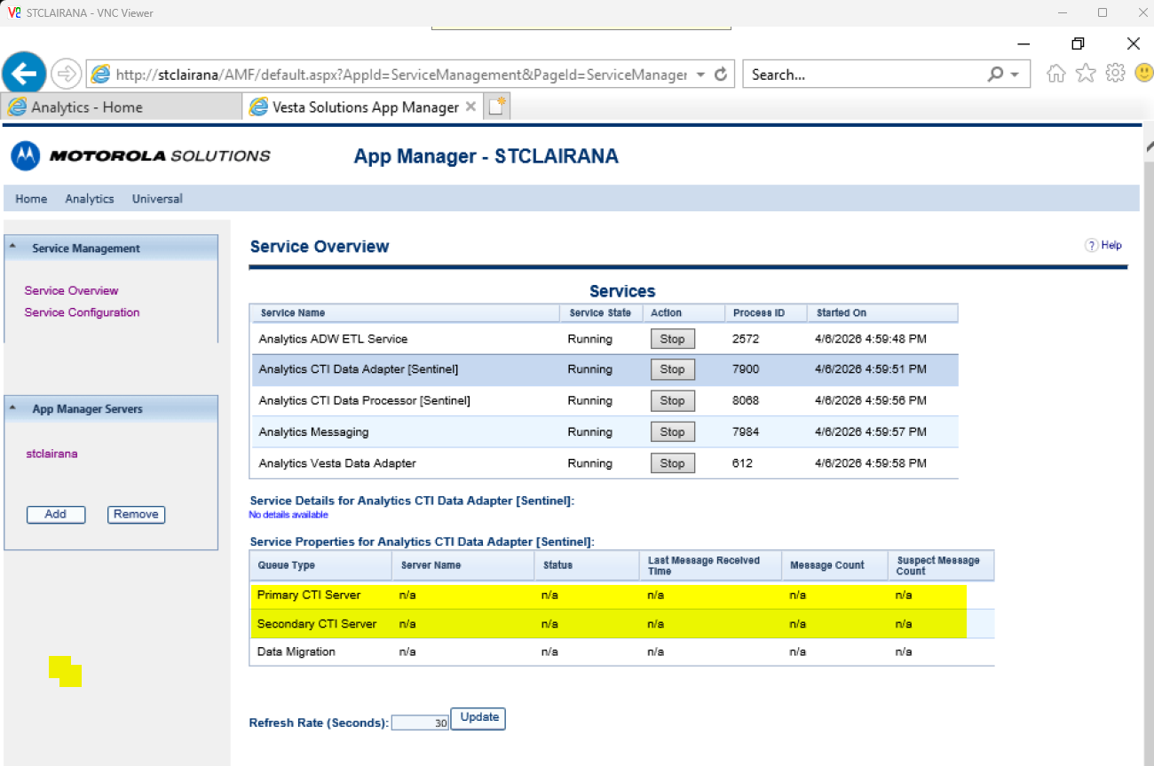 CTI Server Settings Update Resolves Analytics Call Records Issue