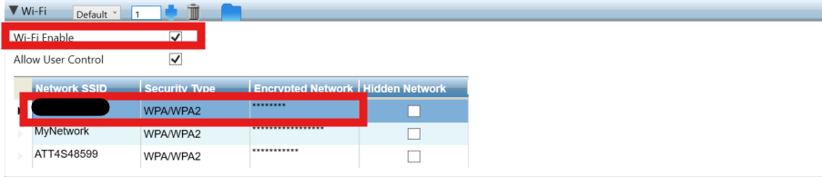 How to configure Wi-Fi in a Codeplug for an APX radio?